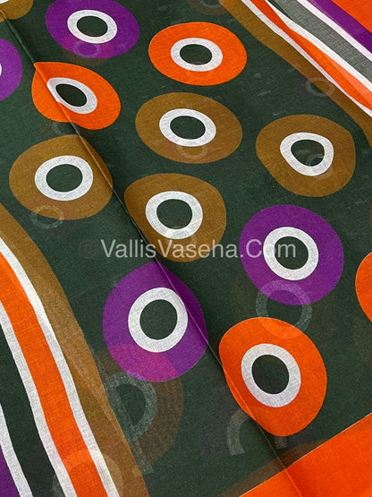 Pure Cotton Voile Saree | VVPVC004