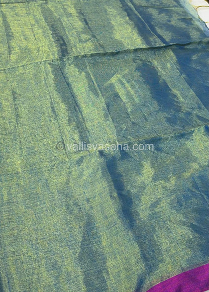 Khadi Tissue Sarees - Budget Friendly  - VVKTS002