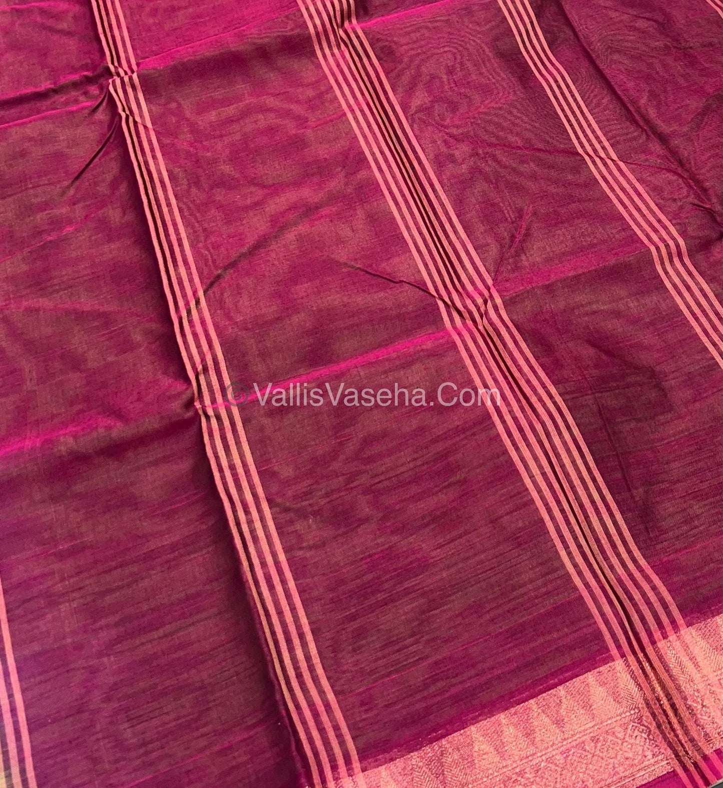Dhaka Cotton Saree - VVDCS001