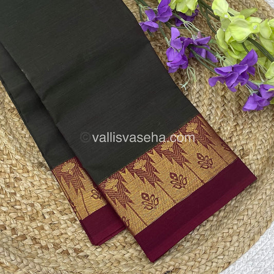 Kanchi Cotton Saree - VVKCS007