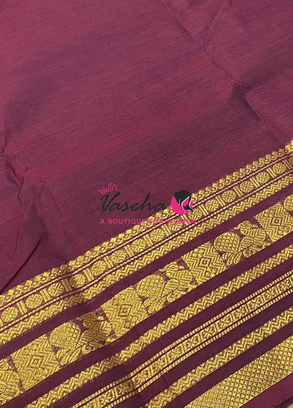 Kanchi Cotton Saree - VVKCS032