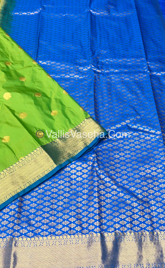 Semi Kanchipuram Soft Silk - VVSSS009