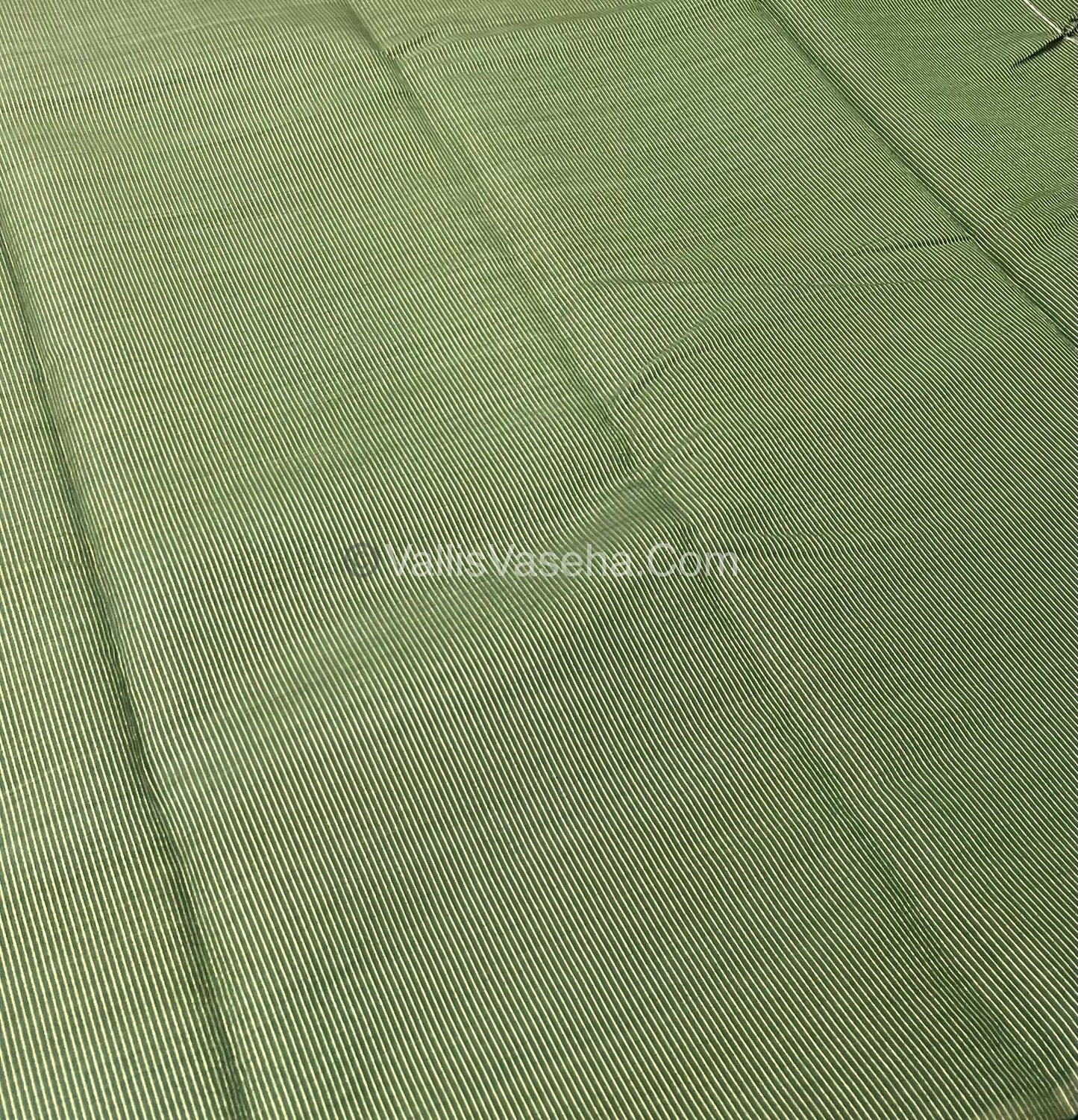 Semi Tussar Silk Saree - Green  Shade - VVSTS016