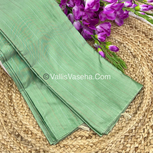 Semi Silk Saree - Aarani Pattu Style - VVSSS005