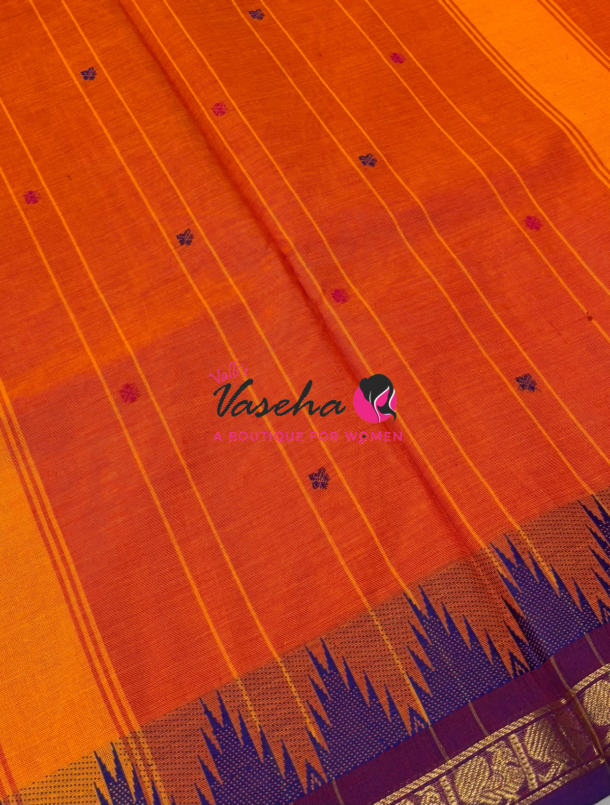 Chettinadu Cotton Saree - VVCCS003