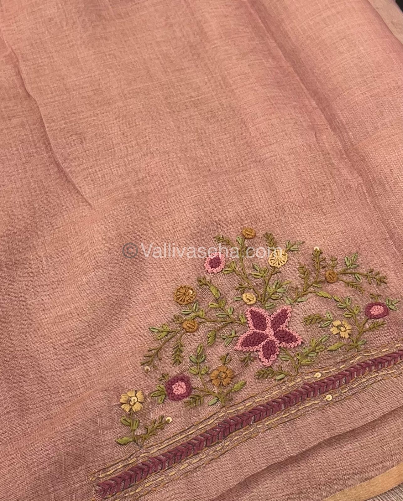 French Knot - Tissue Saree -  VVLFN001