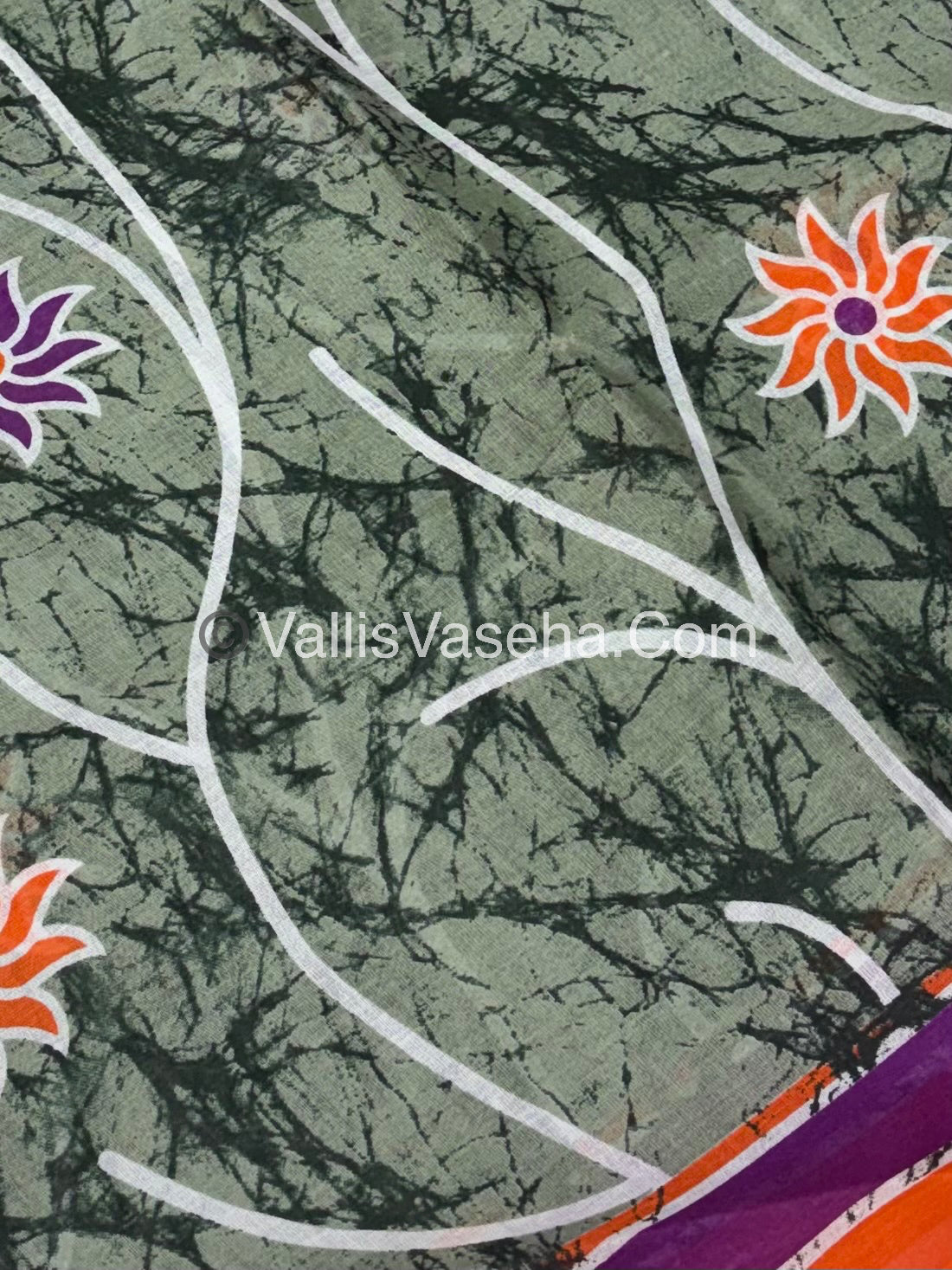 Pure Cotton Voile Saree | VVPVC001