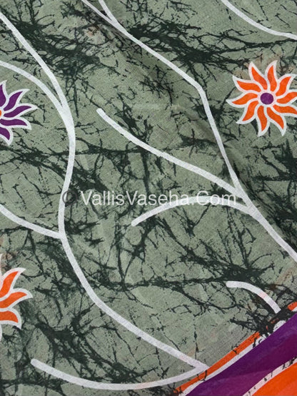 Pure Cotton Voile Saree | VVPVC001