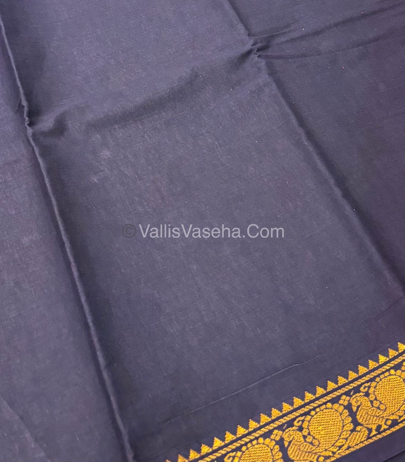 Sungudi Cotton Saree  - Kolam Print  - VVSKP001