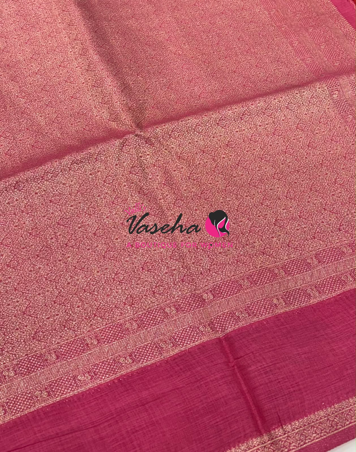 Banarasi - Heritage - Contrast  - Retta Petta border - VVBHS017