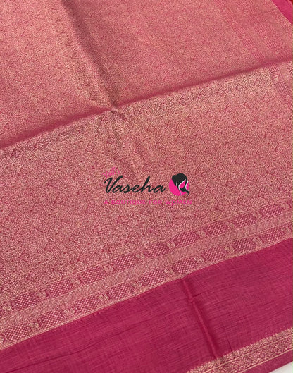 Banarasi - Heritage - Contrast  - Retta Petta border - VVBHS017