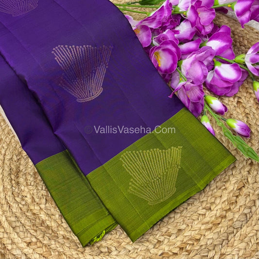 Half Mix - Pure Soft Silk Saree - VVPSS044