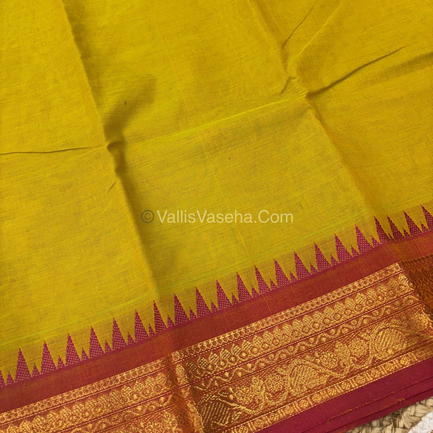 Kanchi Cotton Saree - VVKCS018