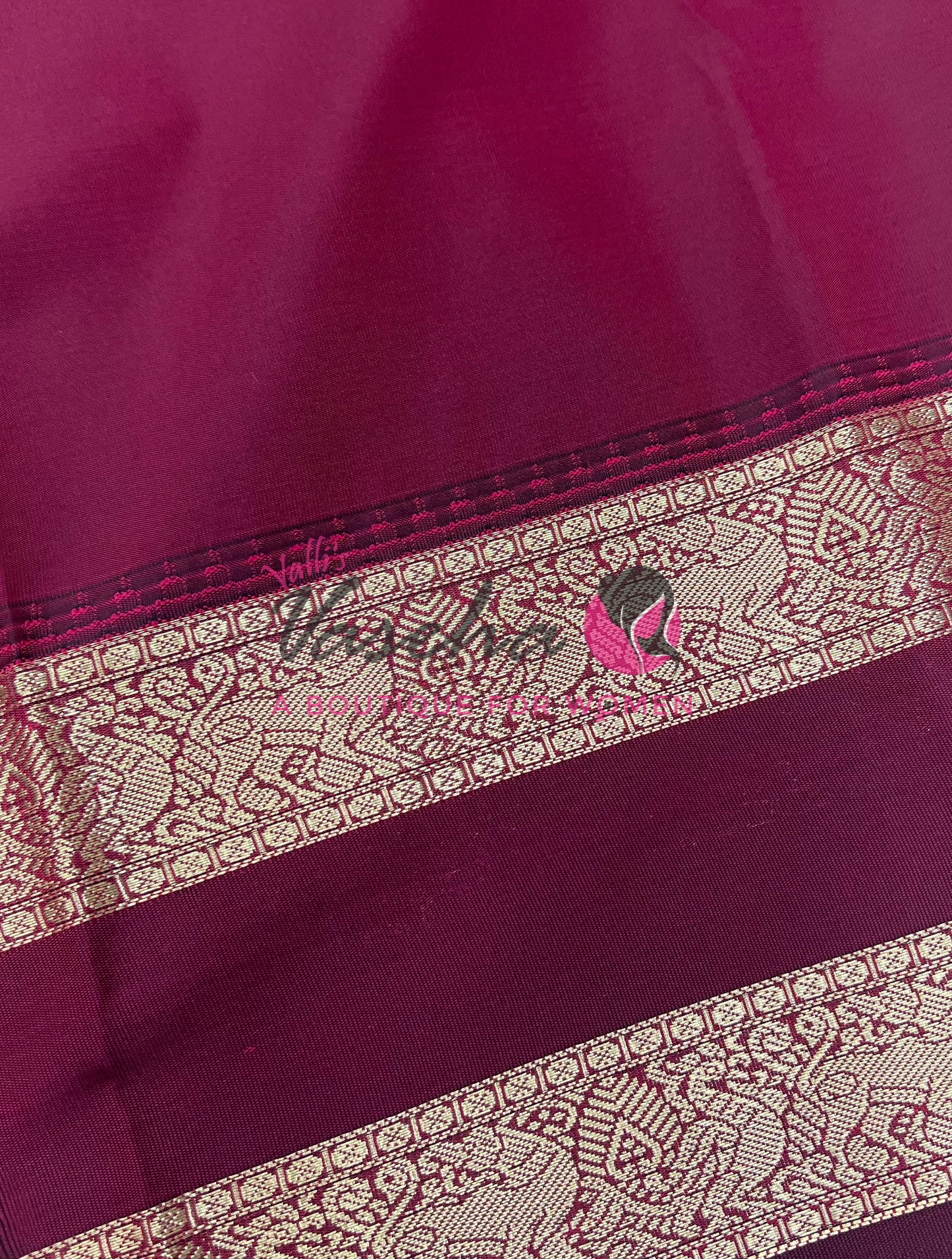 Semi Bridal Kanchi Silk  - Korvai - Premium- VVSKS008