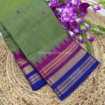 Kanchi Cotton Saree - VVKCS017