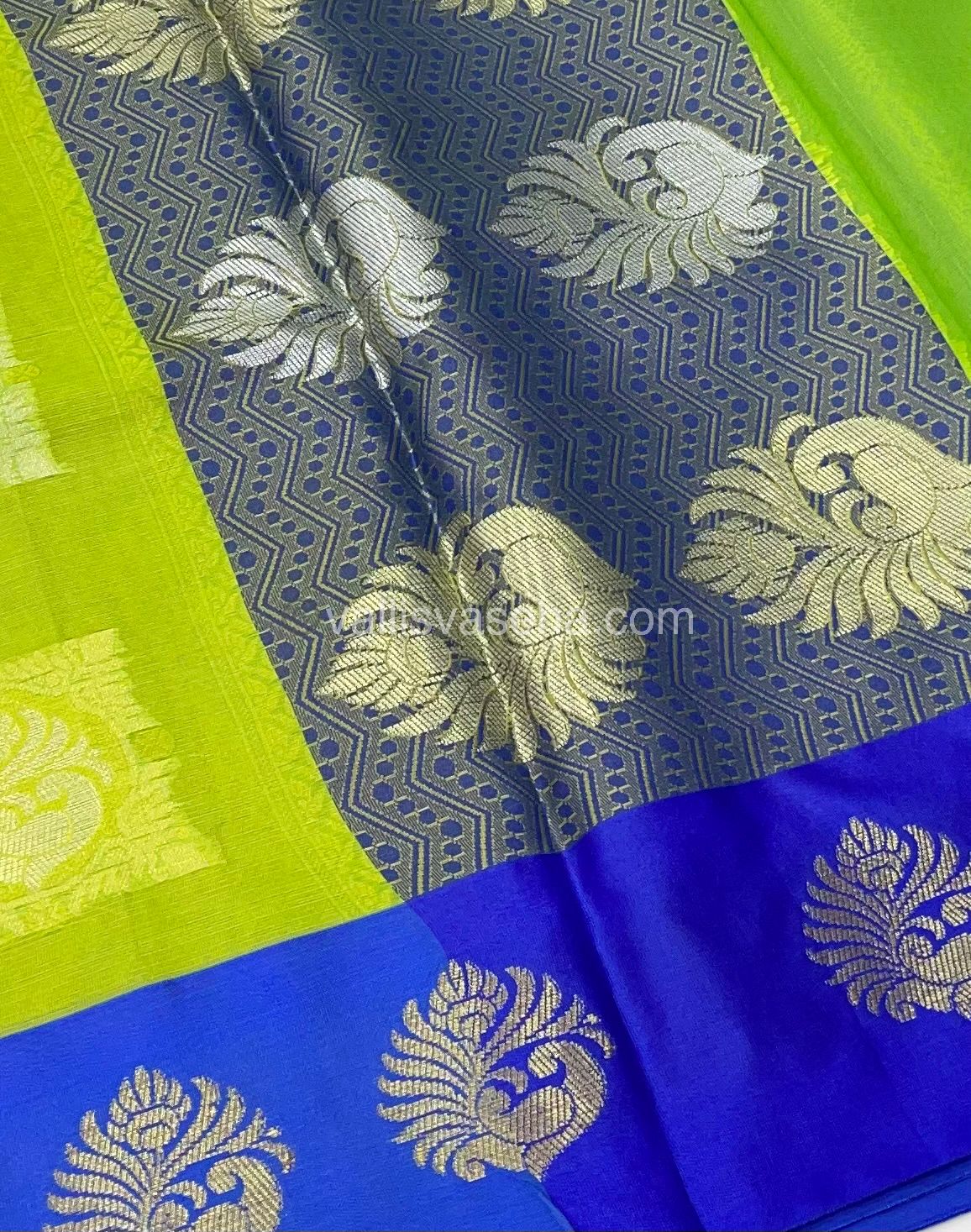 Banarasi - Kora Muslin Saree - VVKMS001