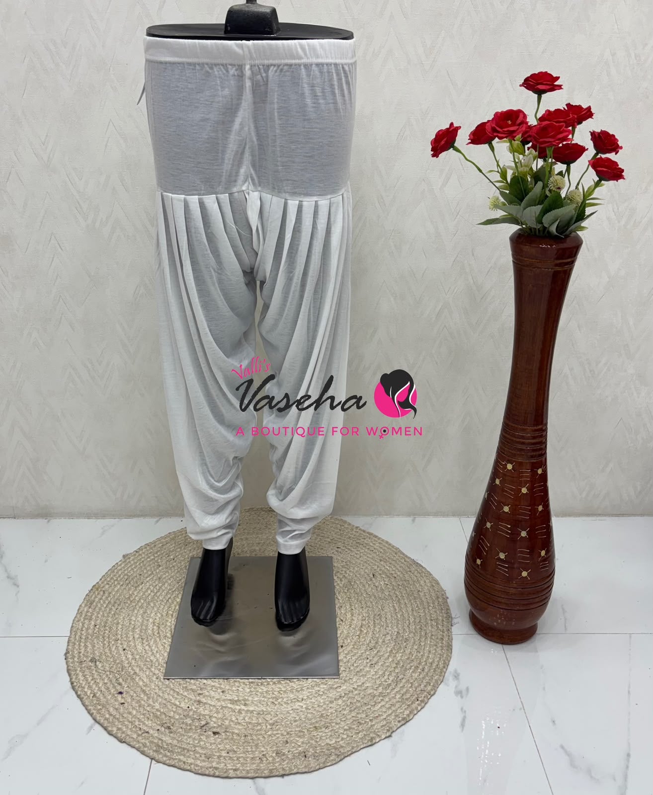 Semi Patiyala - White Shade - VVSP001
