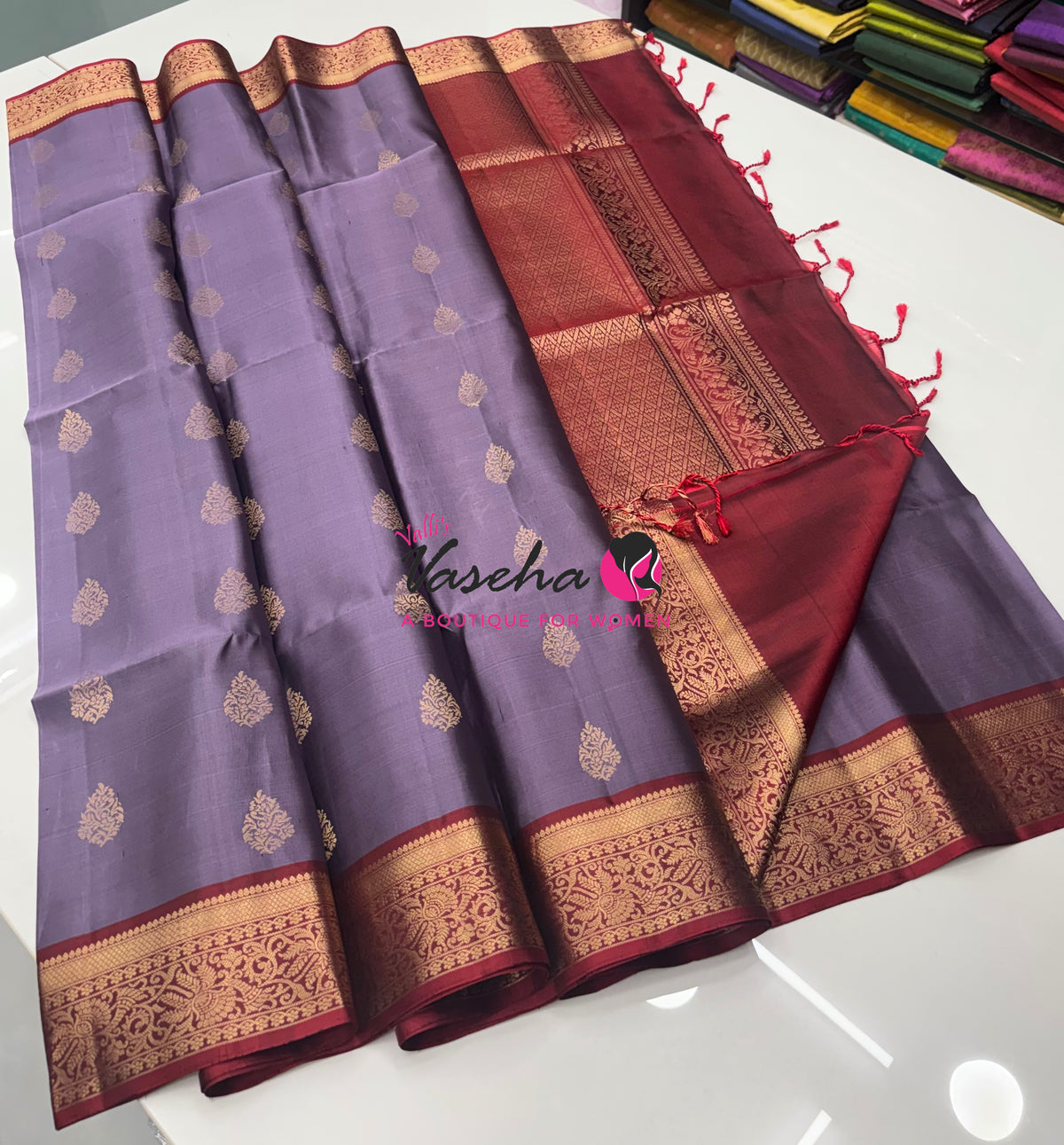 Pure Soft Silk Saree - Kanchi Border - VVPSS033