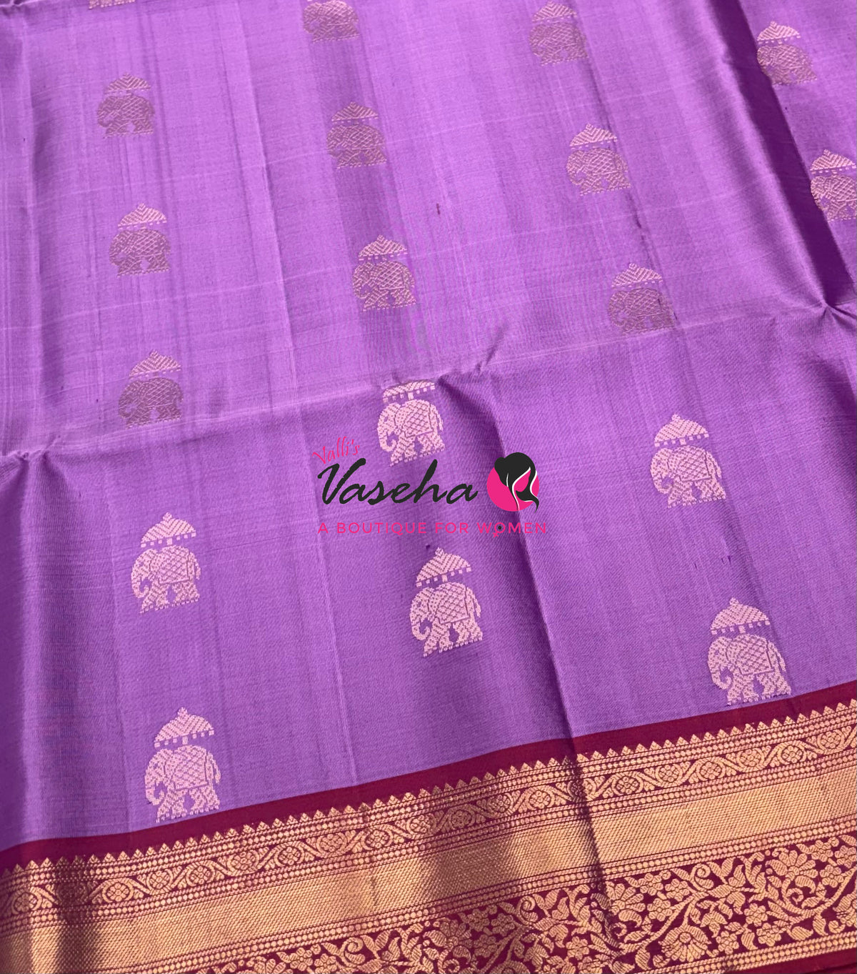 Pure Soft Silk Saree - Kanchi Border - VVPSS033