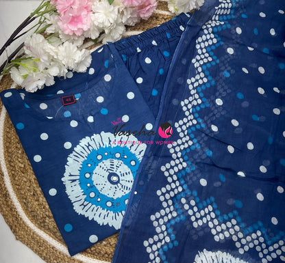 Plus Size| Ready Made |Salwar, Kameez & Duppatta(3pc)| VVRMS025