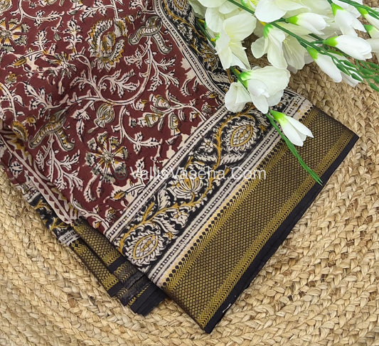 Chennur Silk | Kalamkari Prints | VVCS005
