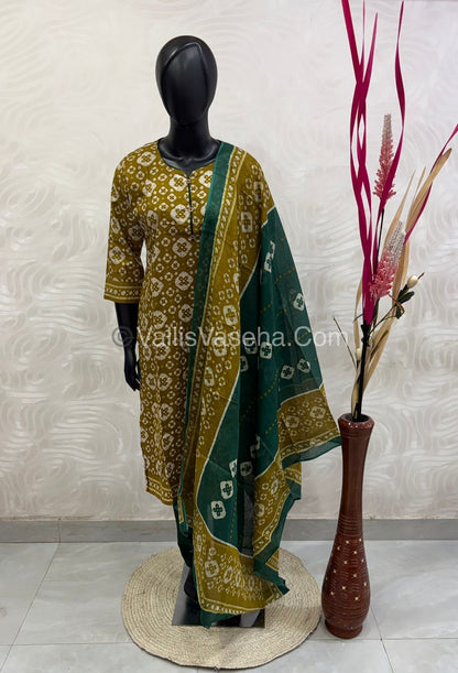 Ready Made - Salwar, Kameez & Duppatta(3pc) - Printed - VVRBS004