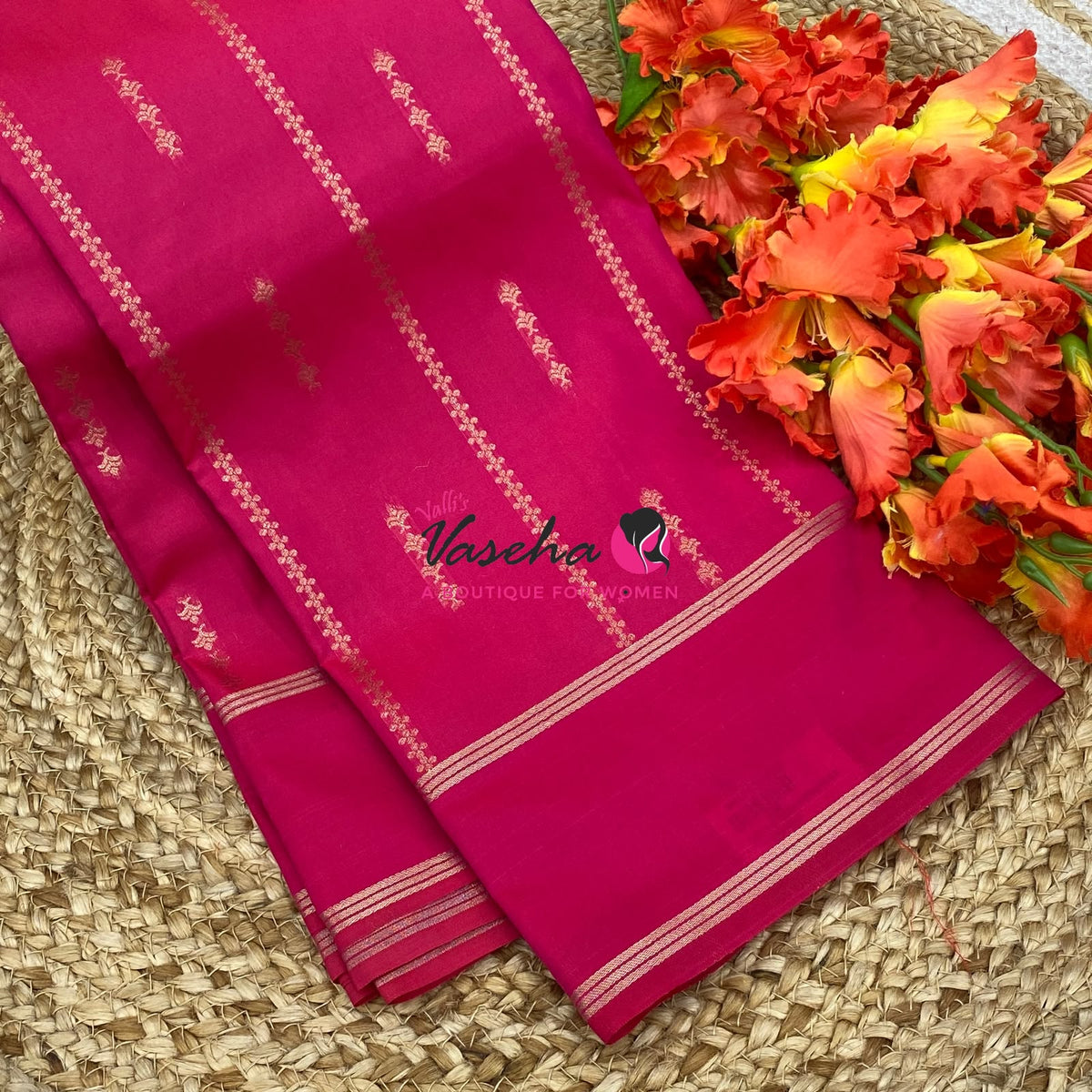 Semi Soft Silk  - Pink Shade - VVSSS040