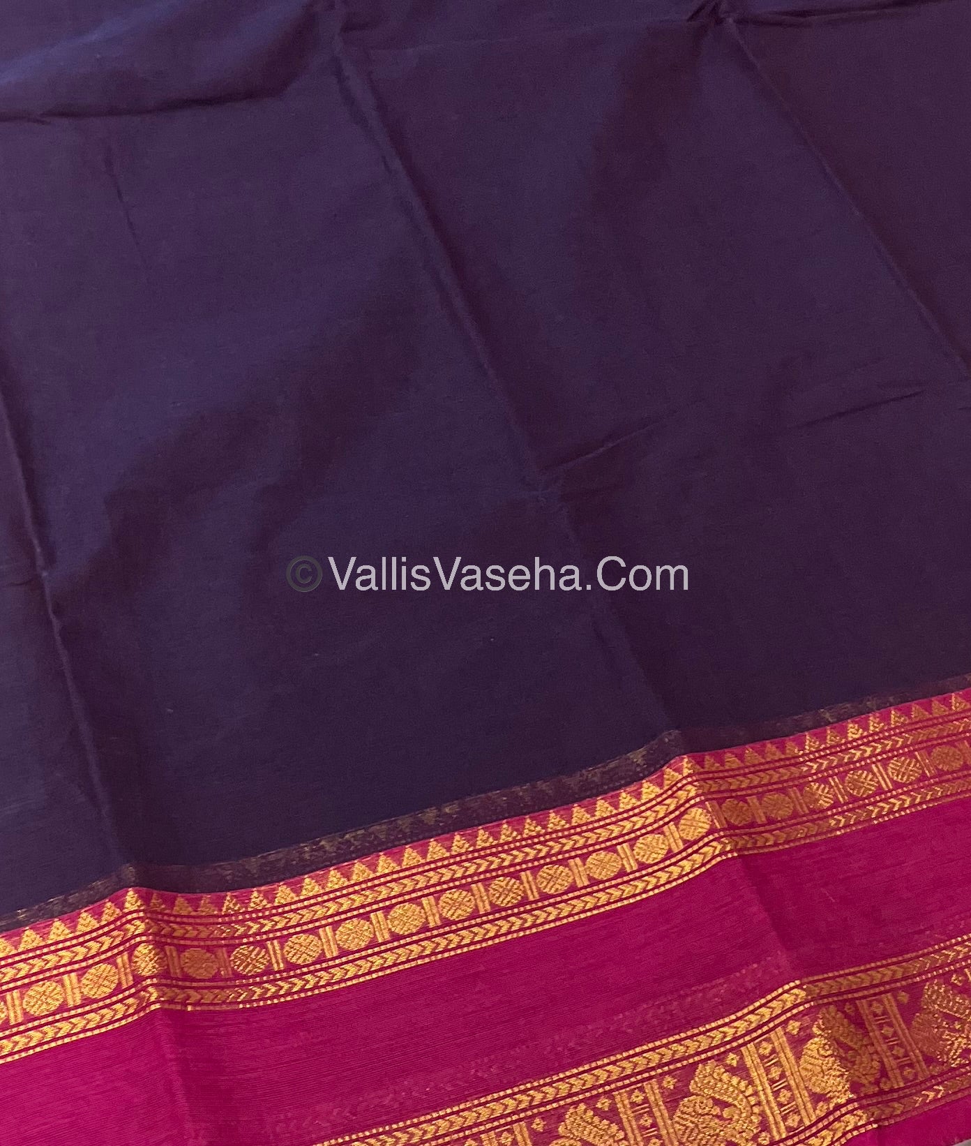 Kanchi Cotton Saree - VVKCS015