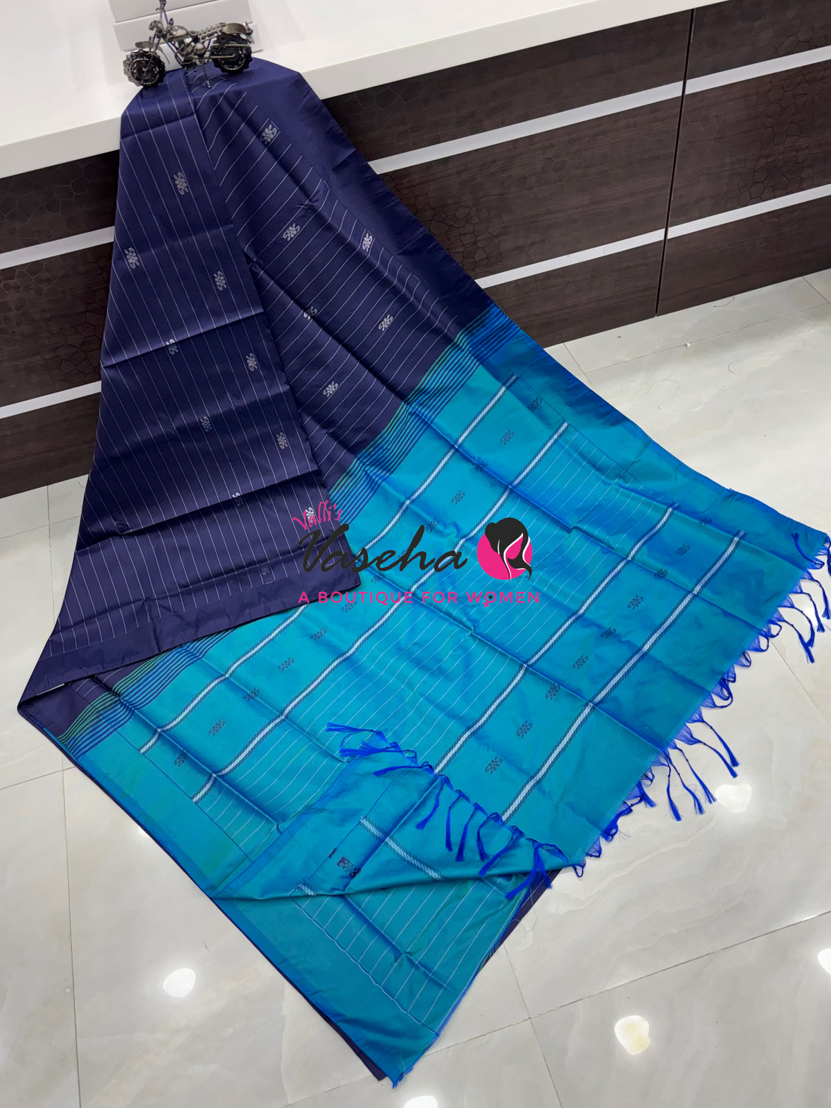 Vazhai Pattu Saree / Banana Pith - With Blouse - VVVPS003