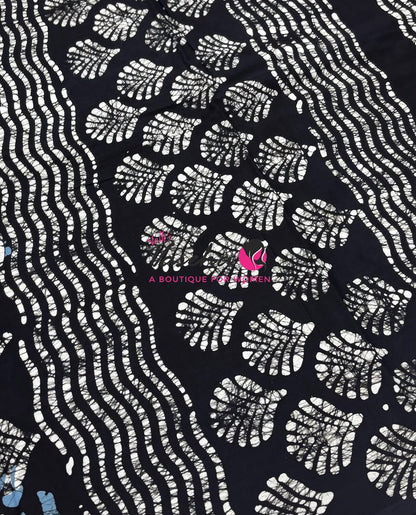Pure Soft Mul Mul Cotton Sarees - Hand Block Prints - VVMMC009