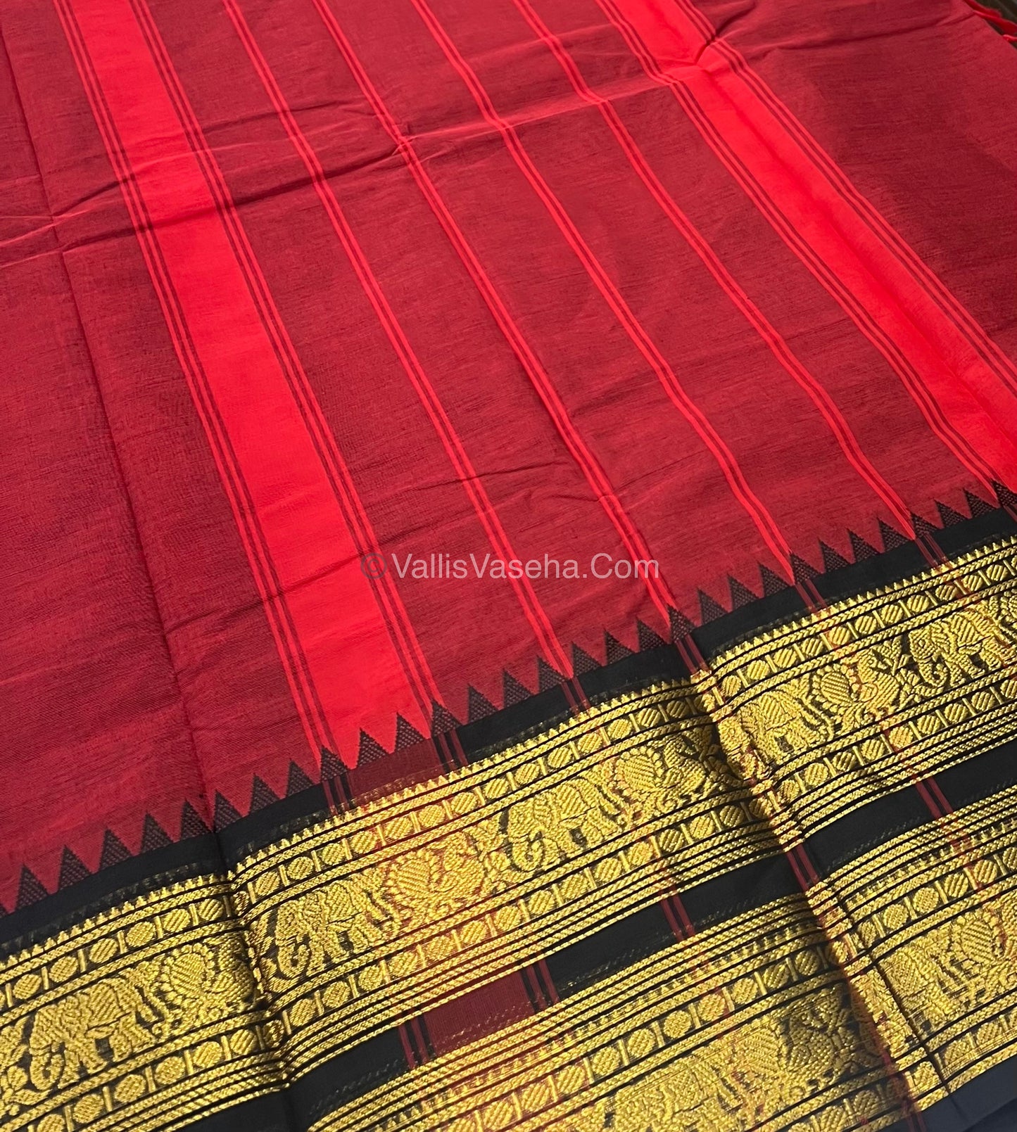 Kanchi Cotton Saree - VVKCS008