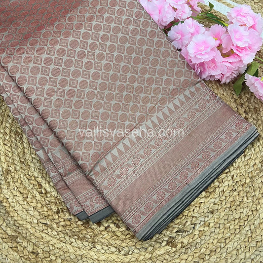 Banarasi - Copper Zari Saree - VVCZ001