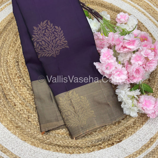Half Mix - Pure Soft Silk Saree - VVPSS075