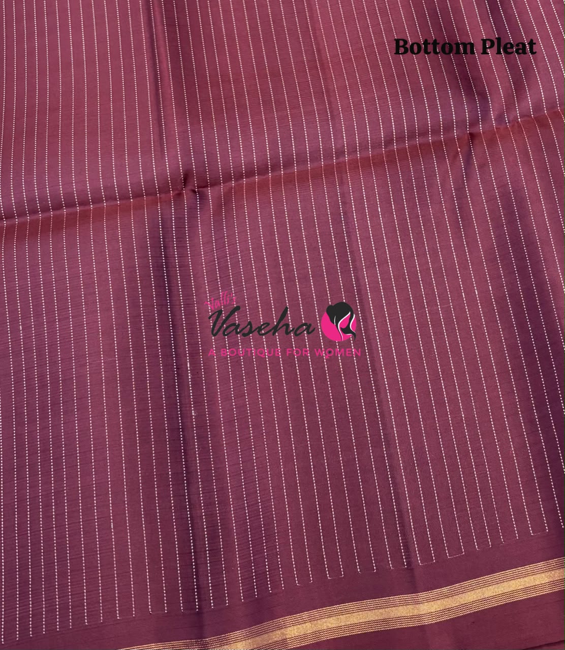 Pure Soft Silk Saree - Partly Pallu -  Half & Half Saree - VVPSS142