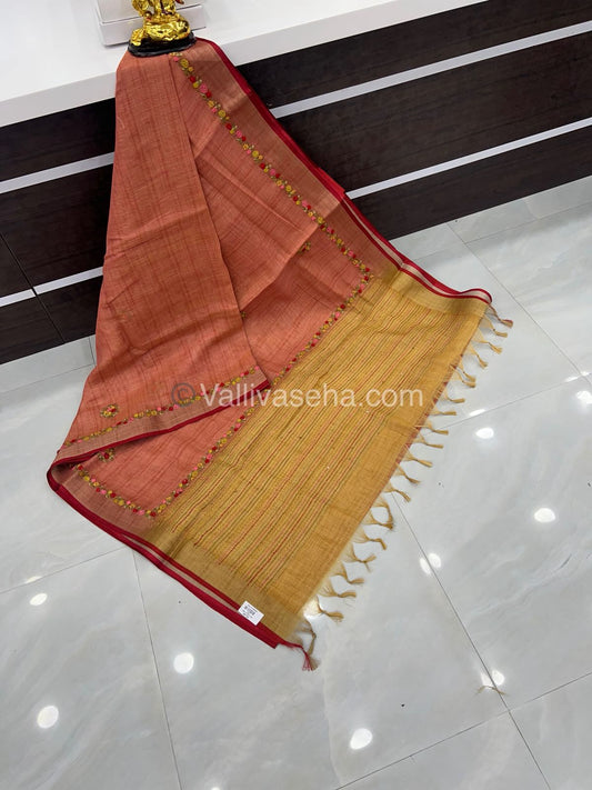 French Knot - Tissue Saree -  VVLFN001