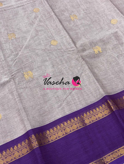 Kanchi Cotton Saree - VVKCS024