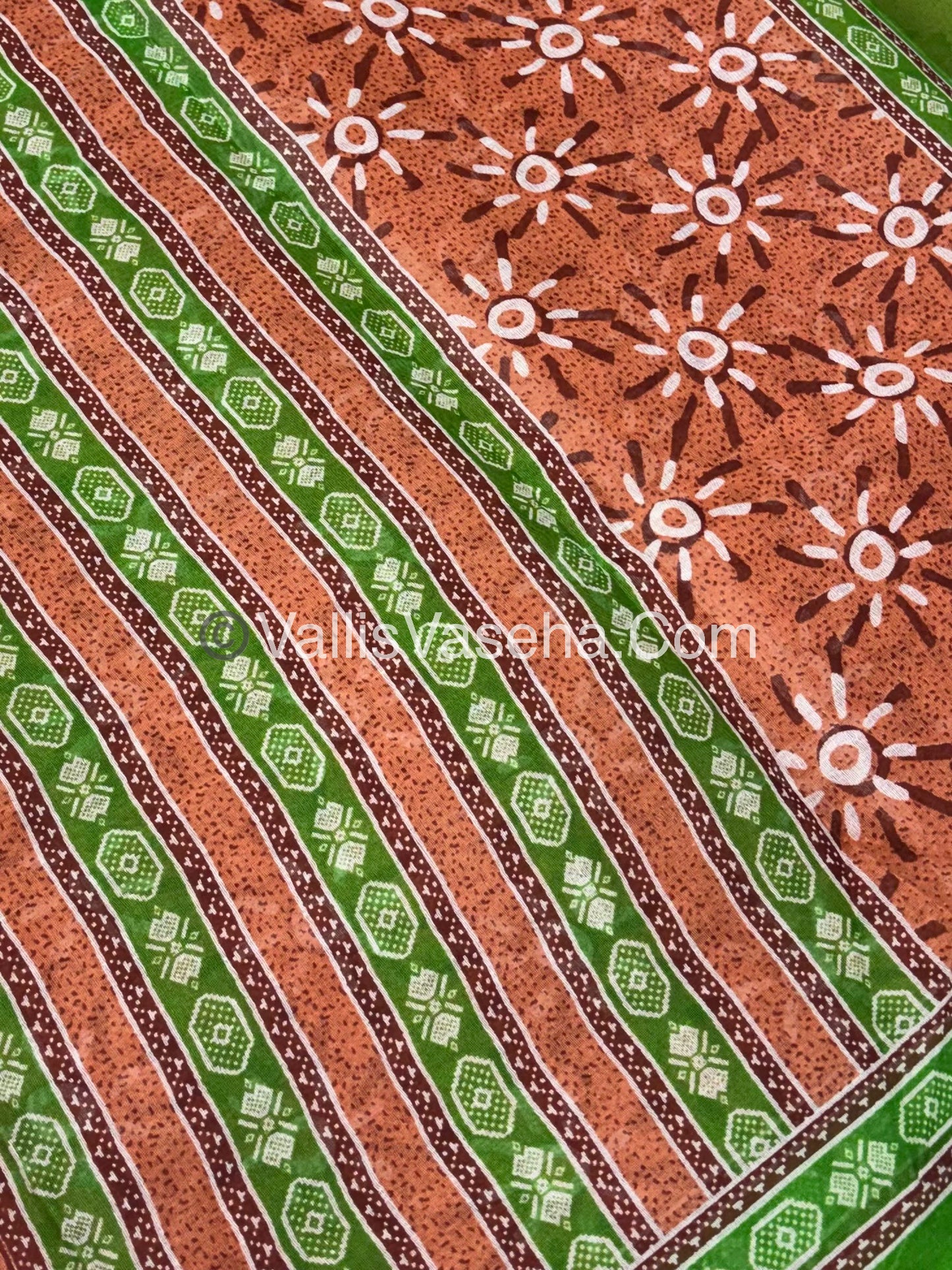 Pure Cotton Voile Saree | VVPVC003