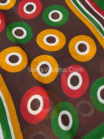 Pure Cotton Voile Saree | VVPVC004
