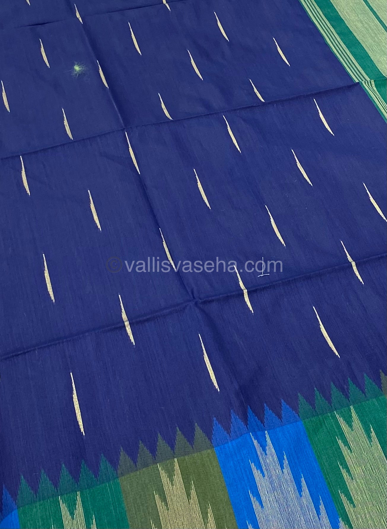 Semi Raw Silk - Blue Shade - VVRS002