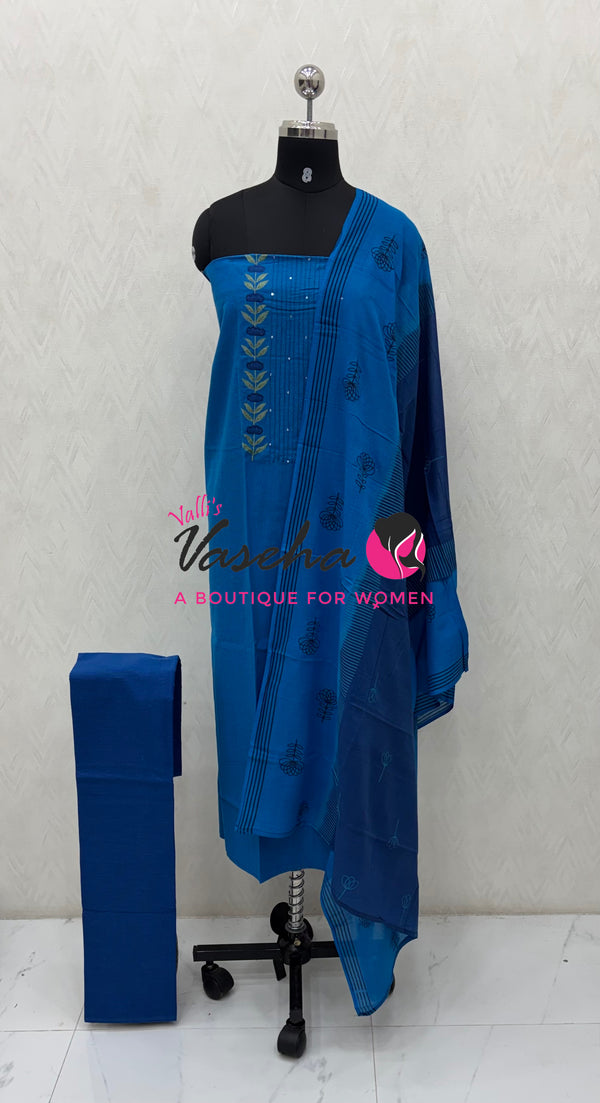 Unstitched Material | Cotton Material | VVUSM091