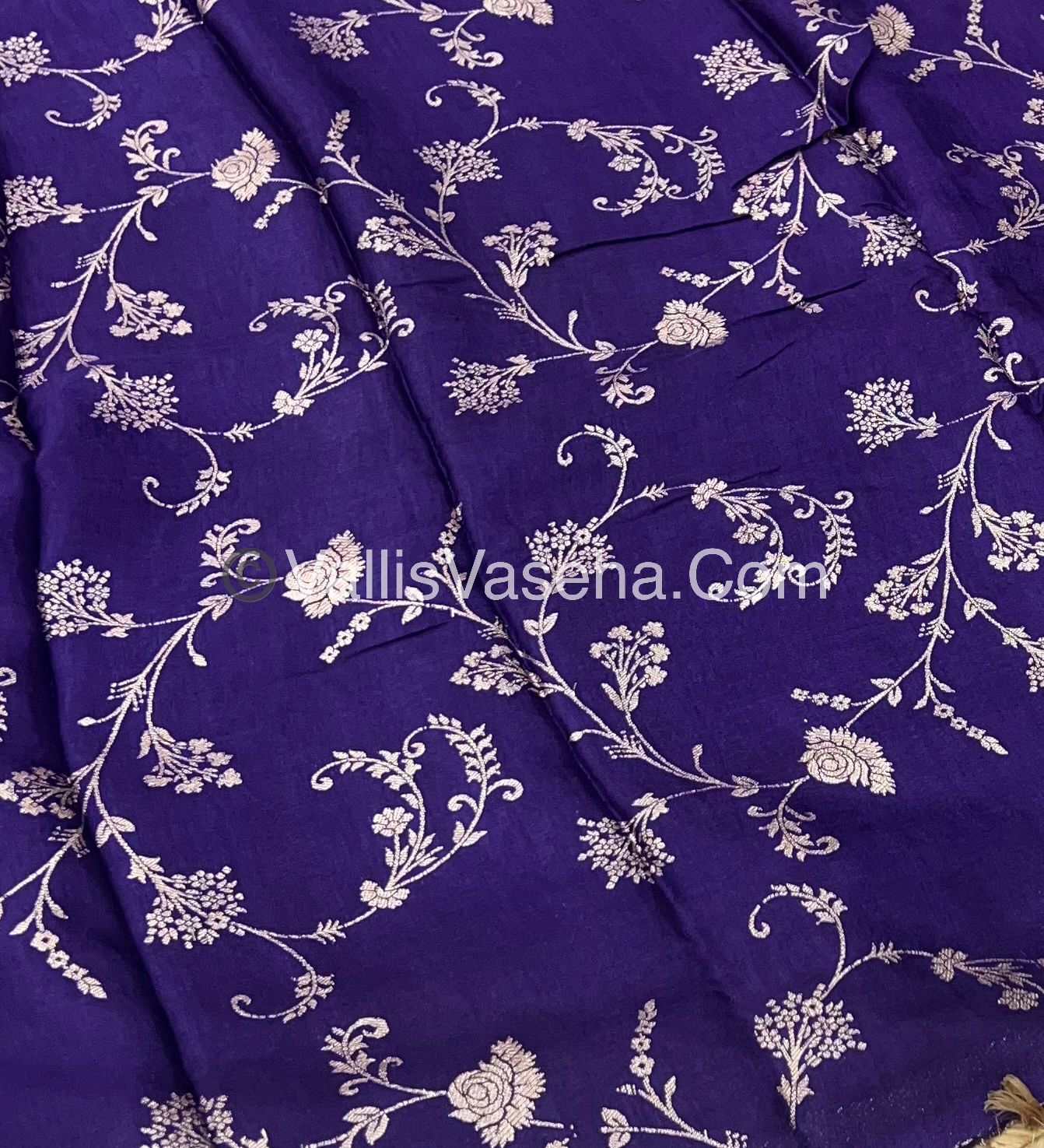 Semi Viscose / Semi Mysore Crepe Silk Variety - Embossed Design - VVSMC002