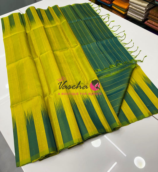 Pure Soft Silk Saree /Jute Duppion Silk - VVPJS001