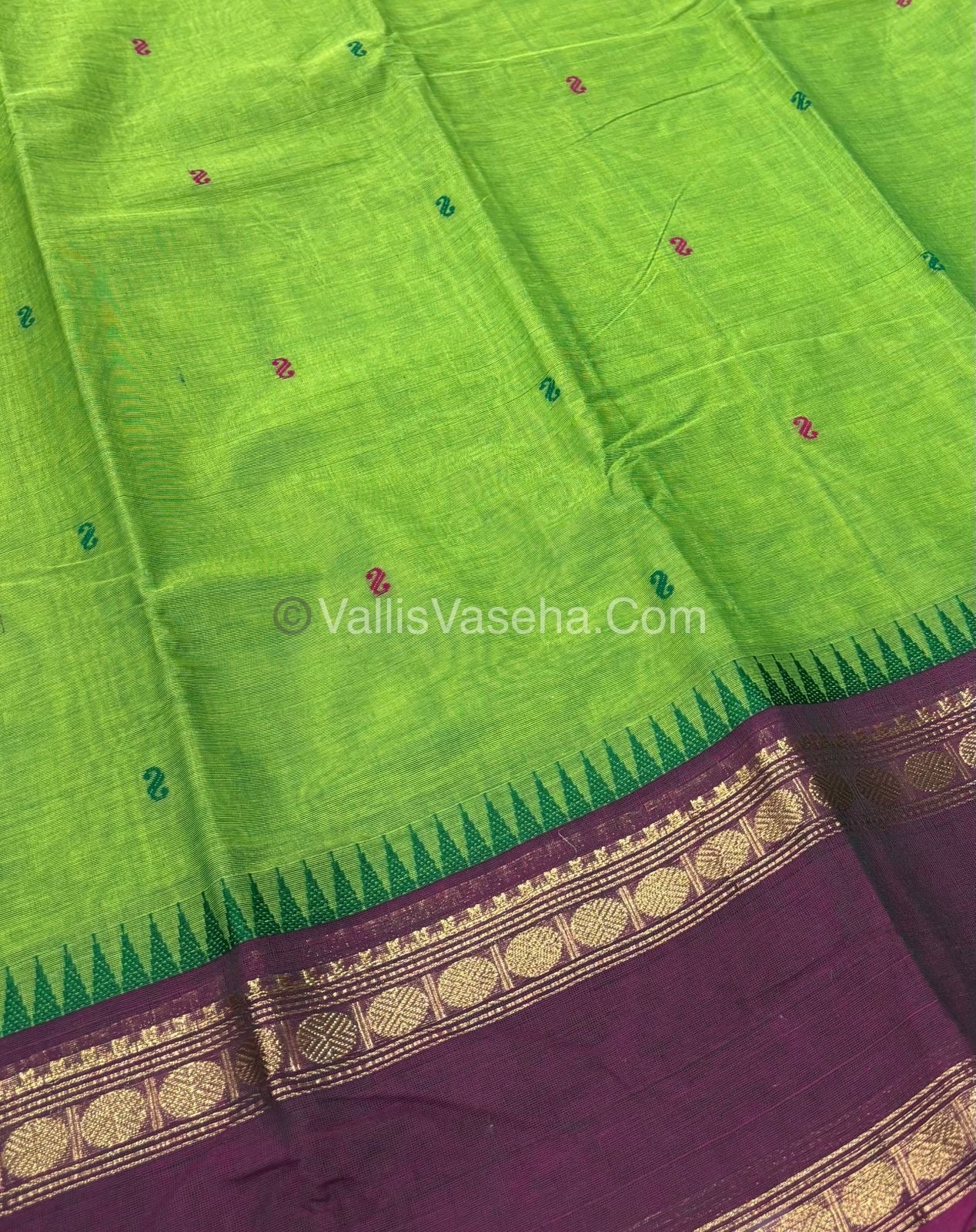 Kanchi Cotton Saree - VVKCS017