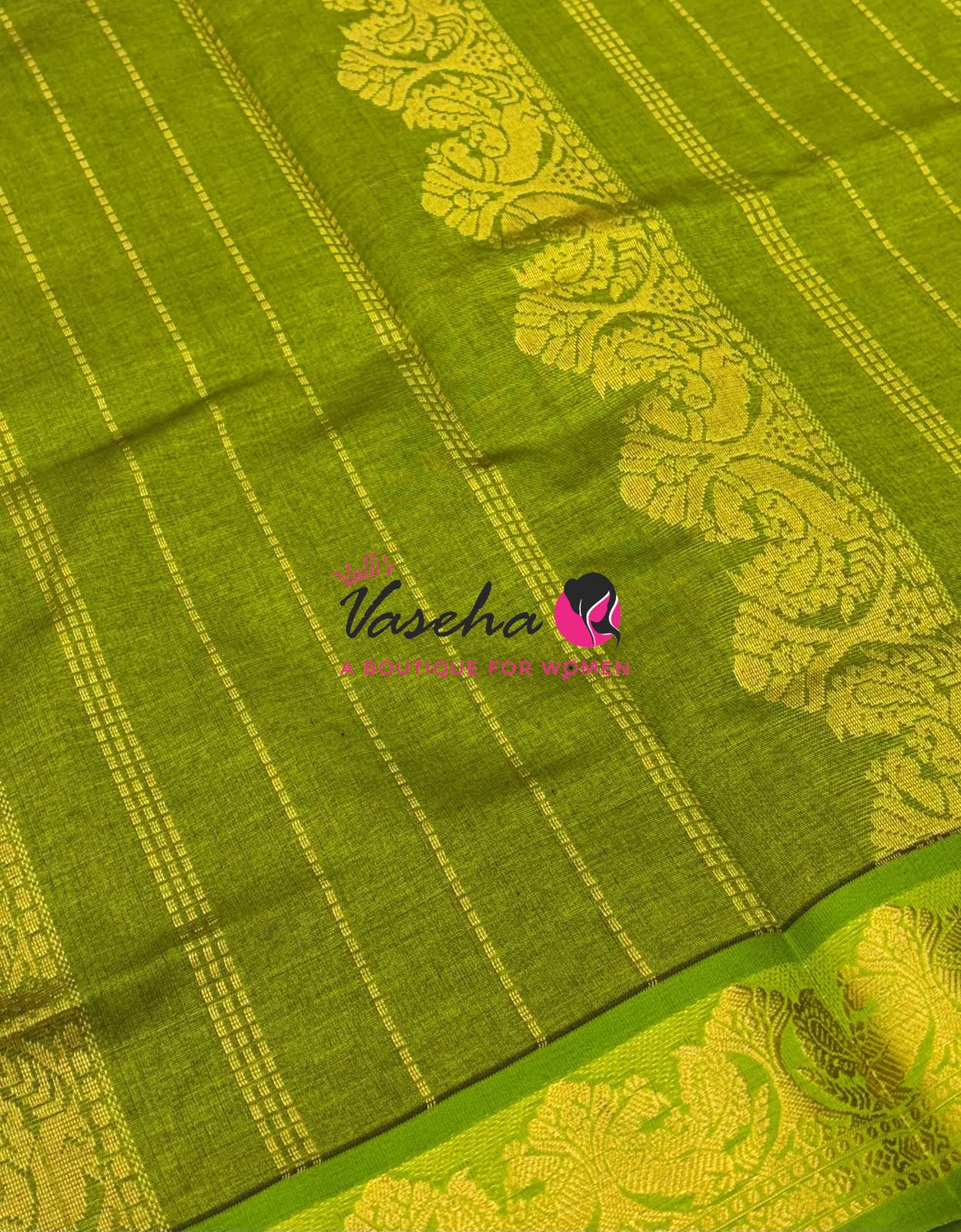 Semi Silk Cotton Saree | Lakshadeepam |VVSSC009