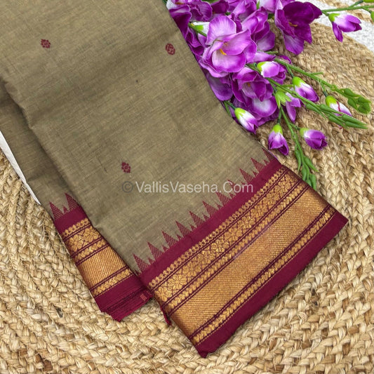 Kanchi Cotton Saree - VVKCS017