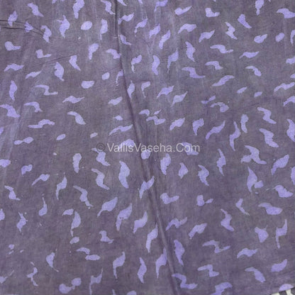 Pure Soft Mul Mul Cotton Sarees - Hand Block Prints - VVMMC006