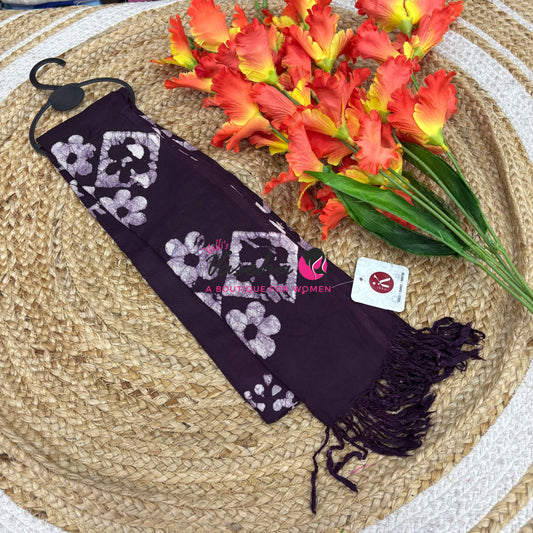 Stoles & Dupattas - Batik print  - VVSD001