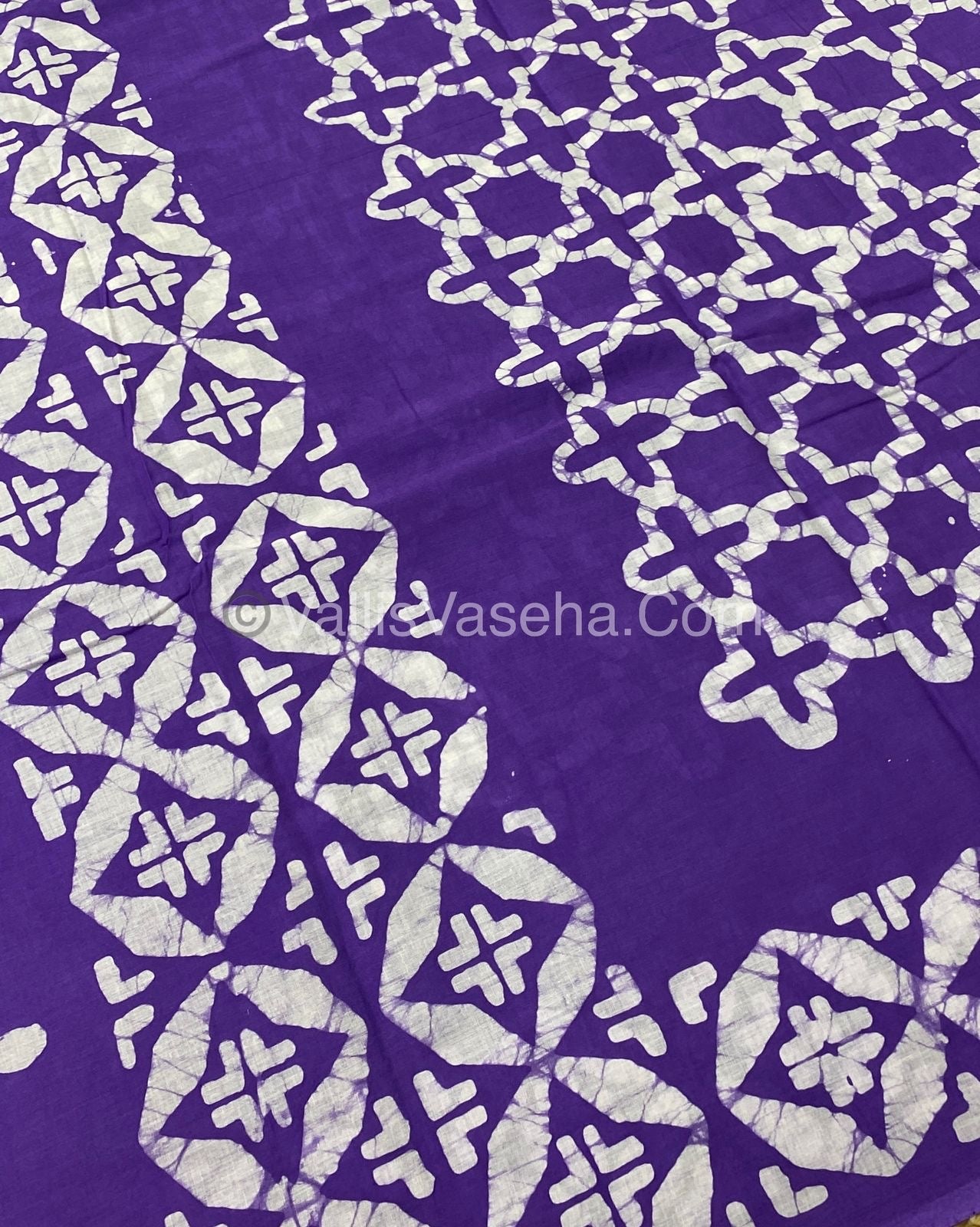Pure Soft Mul Mul Cotton Sarees - Hand Block Prints - VVMMC003
