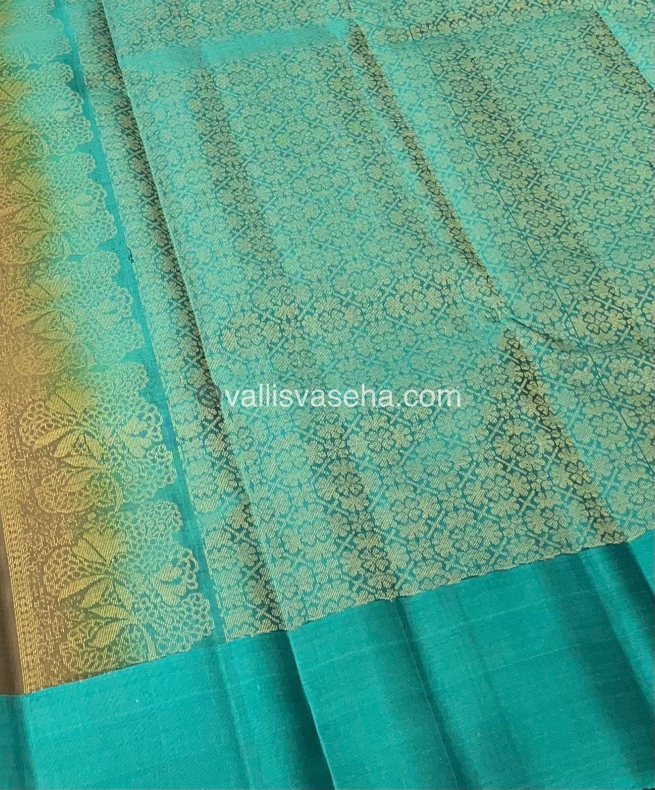 Half Mix - Pure Soft Silk Saree - VVPSS030