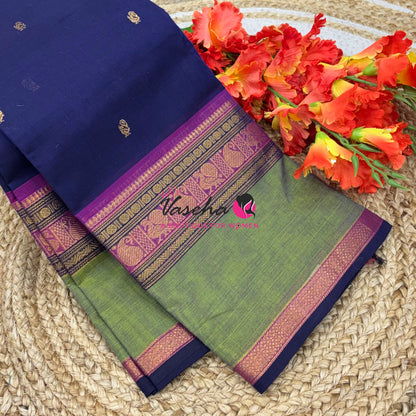 Kanchi Cotton Saree - VVKCS025